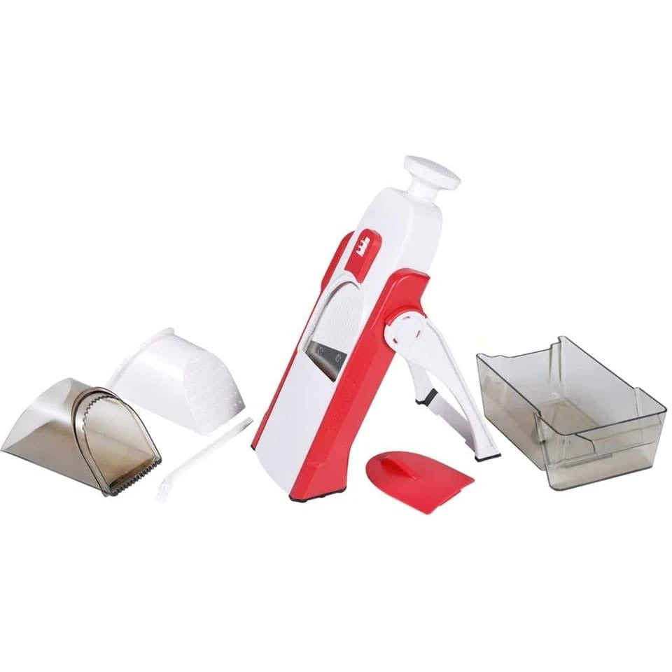 Safe-Slice Vertical Mandoline Slicer