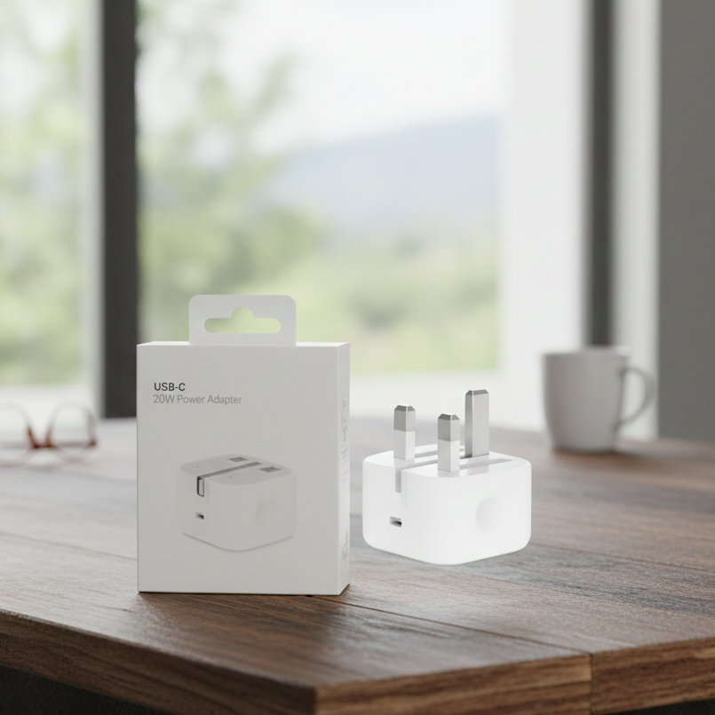 20W PD Type C Adapter 3 Pin US Plug Fast Iphone Charger High Speed Charging Solution (Without Cable)