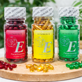 Vitamin E Facial Essence Softgel Capsules �Deep Hydrating, Anti-Aging & Skin Brightening Face Serum Capsules for Radiant Skin