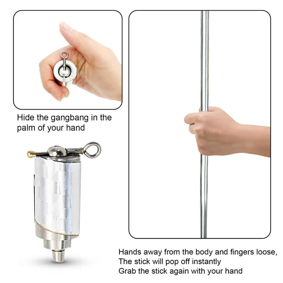 Professional Metal Appearing Cane for Magic Tricks – photo 4