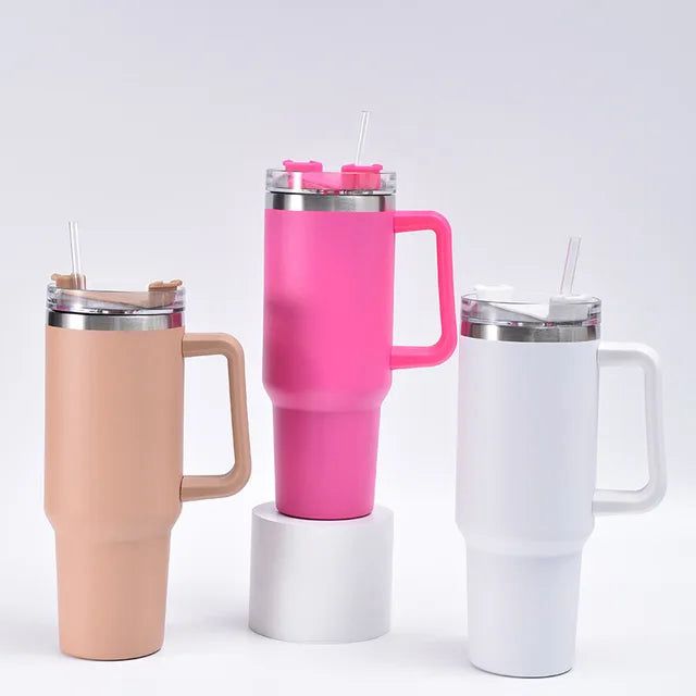 Stanley 40 Oz (1200ML) Stainless Steel Vacuum Insulated Tumbler with Straw ?andom Colors | Stanley |