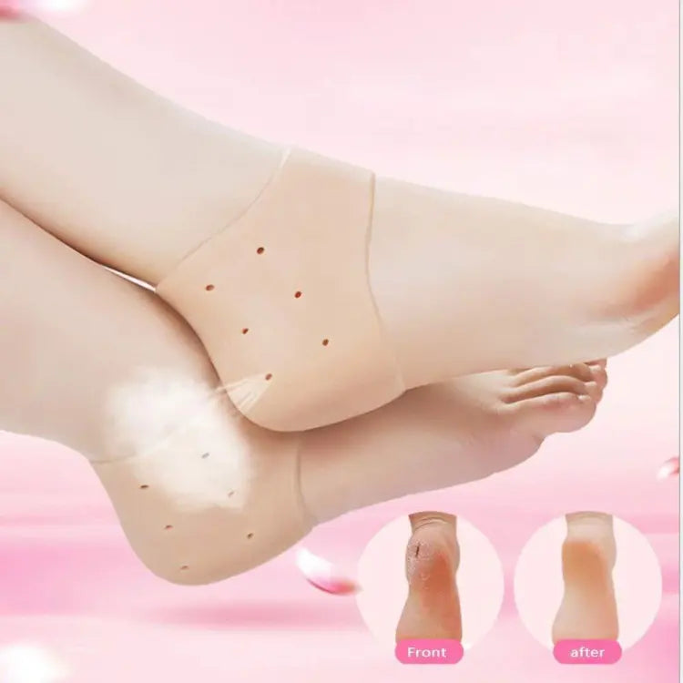 half Heel Pain Anti Crack Silicone Set - Anti Crack  For Pain Relief Unisex