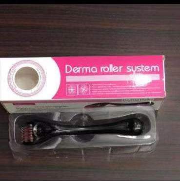 Derma Roller (0.5 size only) Titanium Micro Needles for Beard Growth and Hair Loss 0.5mm Smoothen Skin &amp; Reduce Fine Lines Face roller best