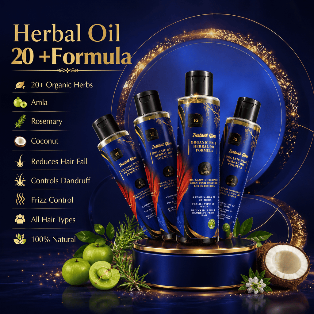 Instant Glow Herbal Oil 20+ Formula 200ml