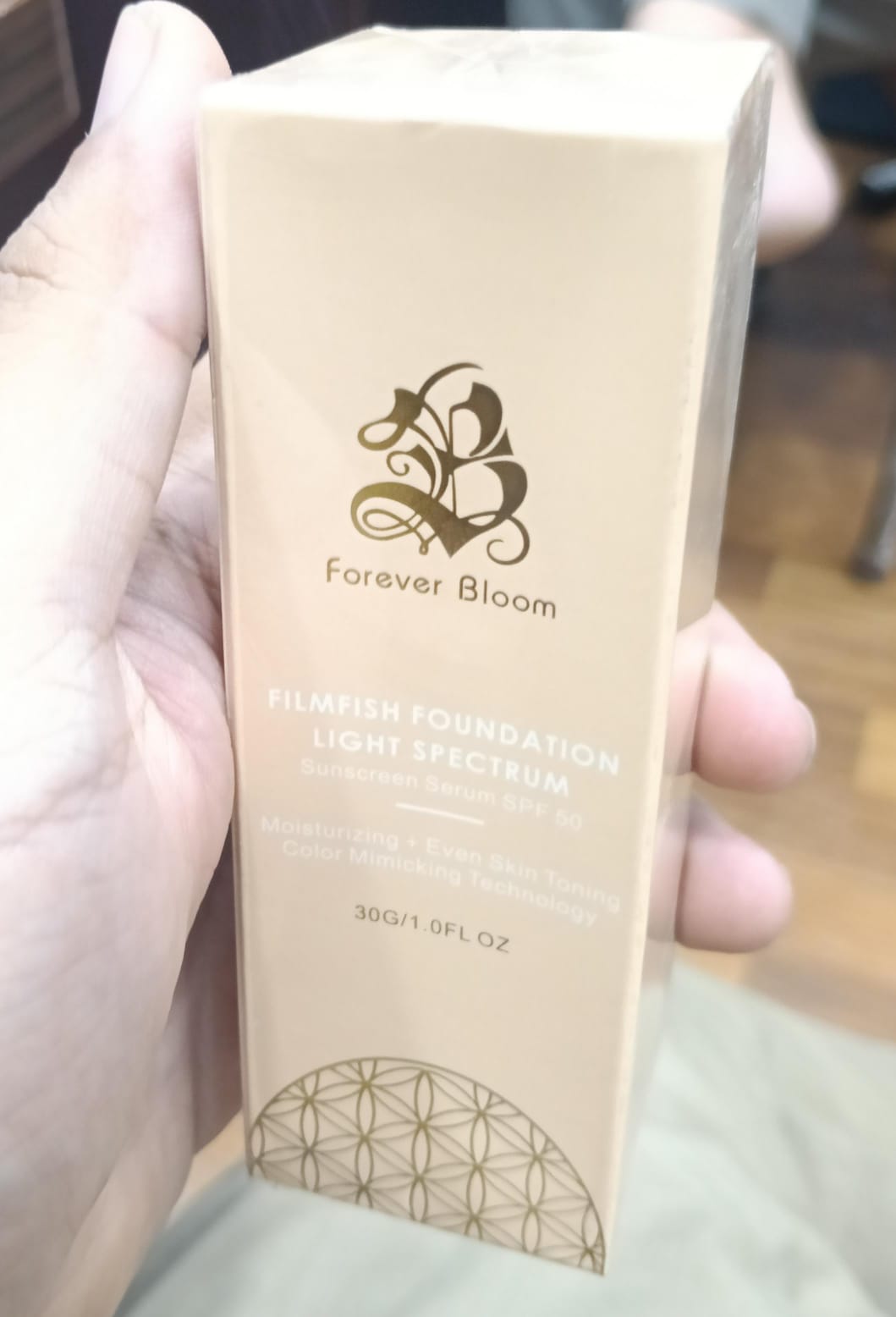 Forever Bloom Filmfish Foundation Light Spectrum Sunscreen