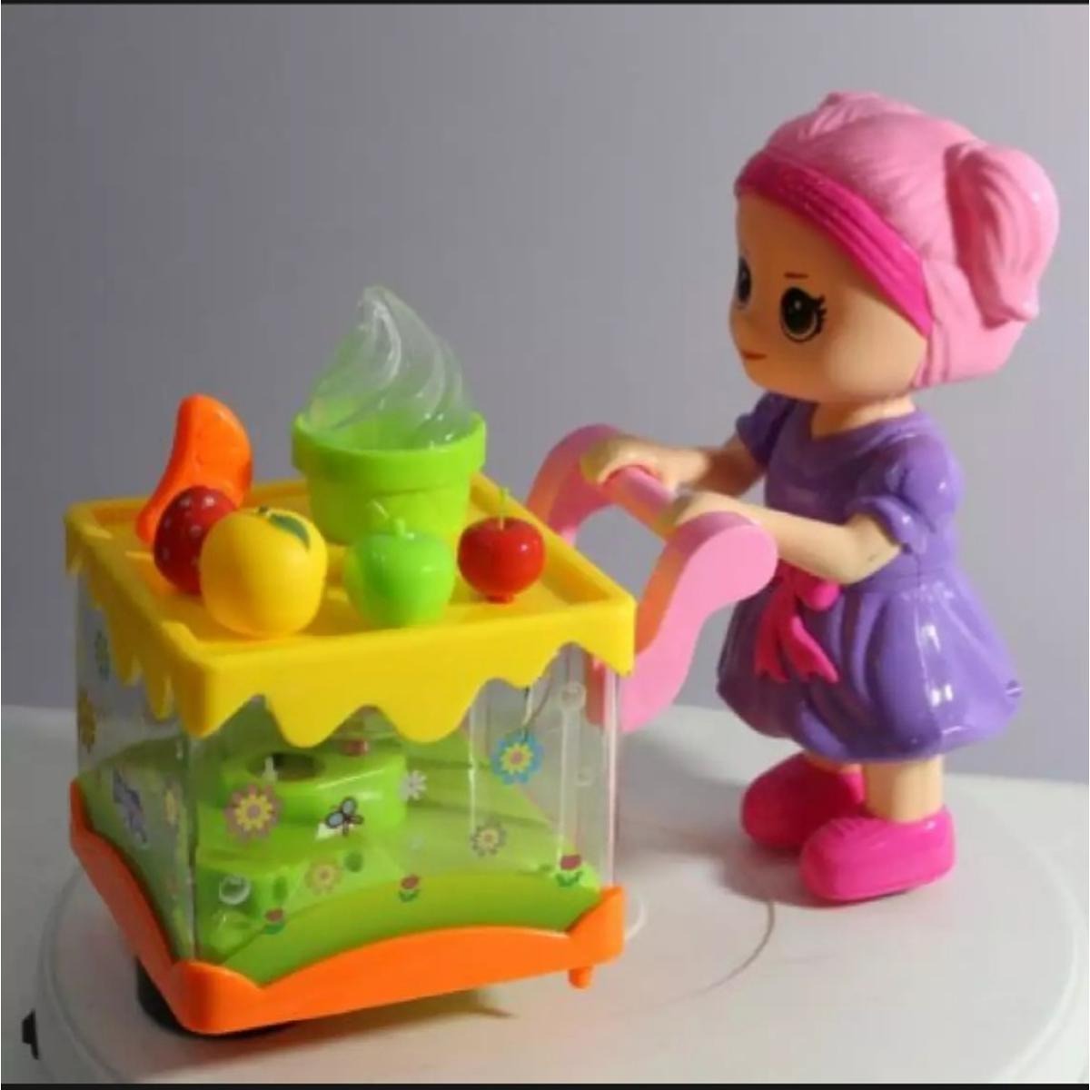 LQL Surprise Ice Cream Van �Fun Playset for Kids with Colorful Design and Interactive Features
