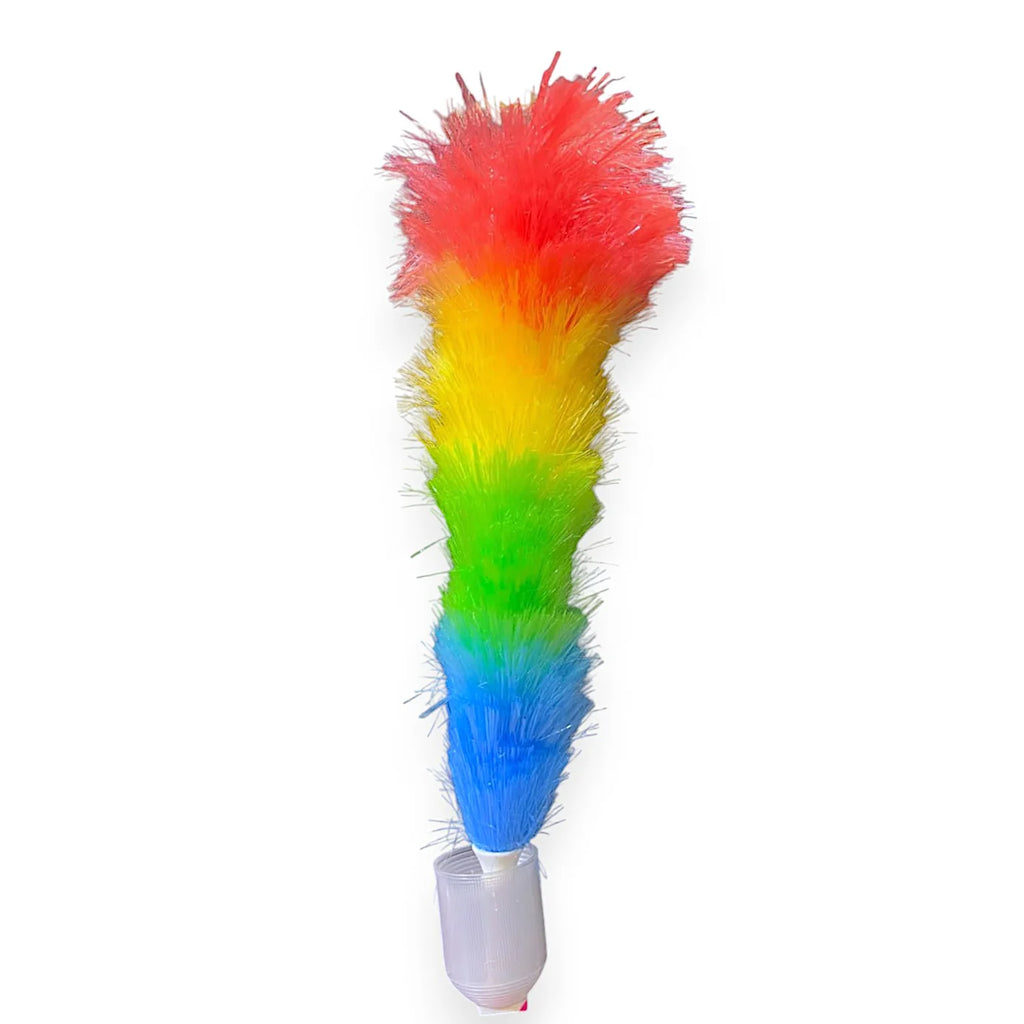 Static Feather Duster with Protective Cover �Ideal for Home, Office, and Car Dust Cleaning