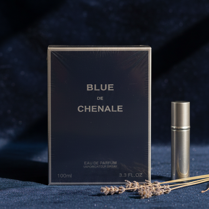 Blue De Chenale Eau De Parfum �Timeless Fragrance For Men With Sophisticated, Woody, And Aromatic (100 ml)