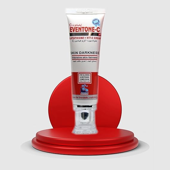 Eventone-C Cream with L-Glutathione & Vitamin C �Advanced Skin Brightening & Anti-Pigmentation Formula �20g