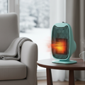 Electric Fan Heater Mini Mobile Heater Home – photo 2
