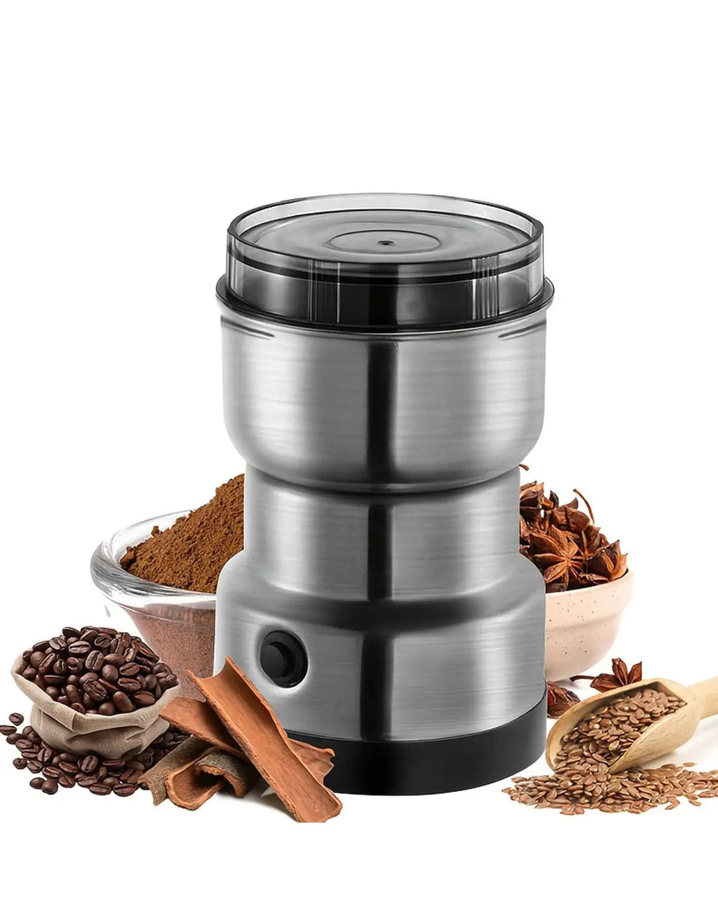 Electric Stainless Steel Coffee & Masala Grinder