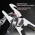 Heavy Duty 9 In 1 Multi Function Pliers Nail Pry Wire Stripper Cutter CR V Steel Professional Tool