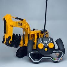 Remote Control Excavator Toy Kids Construction Vehicle – photo 1