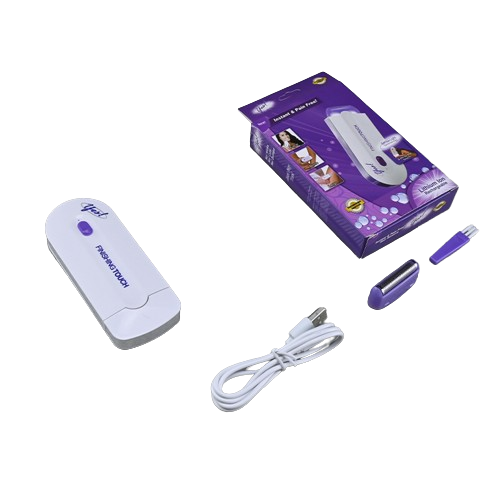 Women? Electric Hair Remover with Advanced Sensa-Light Technology &amp; Built-in LED Light | Safe &amp; Painless Shaver for Face, Arms, Armpits, Legs &amp; Full Body | Portable Lipstick-Design Razor, Washable Head, Gentle on Skin, Battery Operated