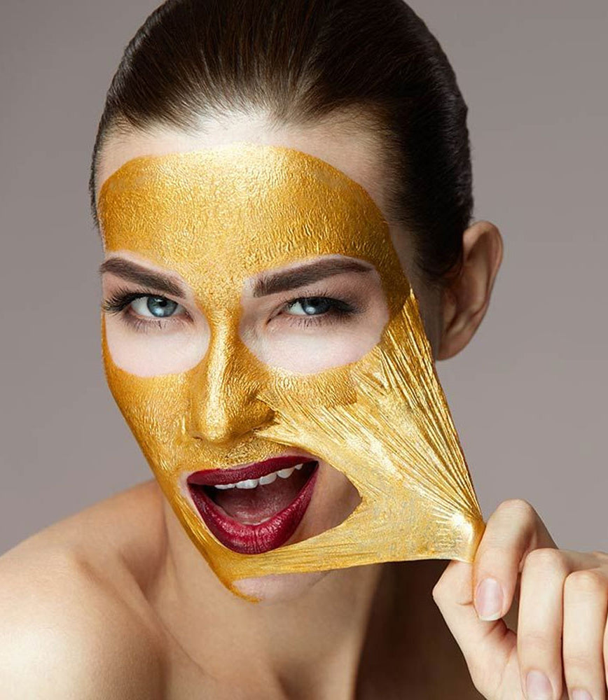 Dr Rashel Original Gold Peel Off Facial Mask �Glow Like Pure Gold �Deep Cleansing &amp; Radiant Glow - 100 ML