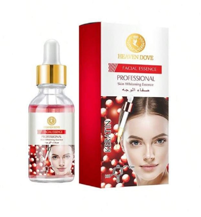 Heaven Dove Keratin Facial Essence Serum Moisturizing Brightening Special Skin Care �30 ml