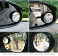 Pack of 2 PCs Round view mirror blind spot wide- angel lens - 2 PCs - Metal body
