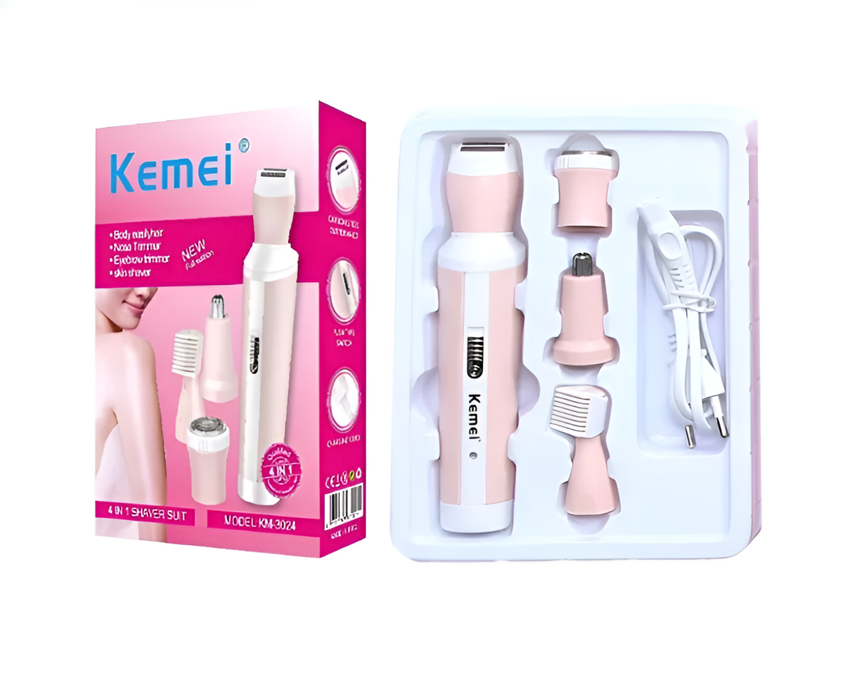 Kemei 4 in 1 Rechargeable Hair Remover – photo 5