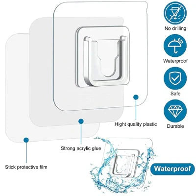 Double Sided Self Adhesive Wall Hooks – photo 1