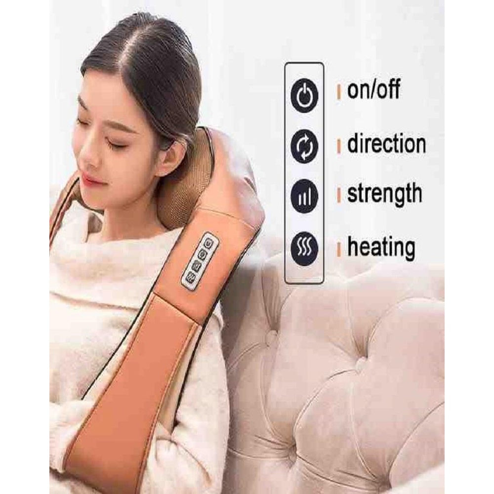 Neck and Back Massager With Handle – photo 4