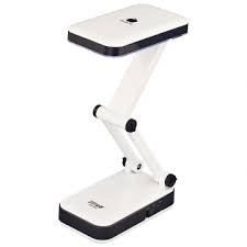 DP LED 666 - Portable Folding LED Desk Lamp with Adjustable Brightness �Travel-Friendly Study &amp; Reading Light