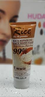 Yardlie Professional Rice Repairing Face Wash Foam 150ml Professional Rice Repairing Face Wash Foam with Kojic Acid