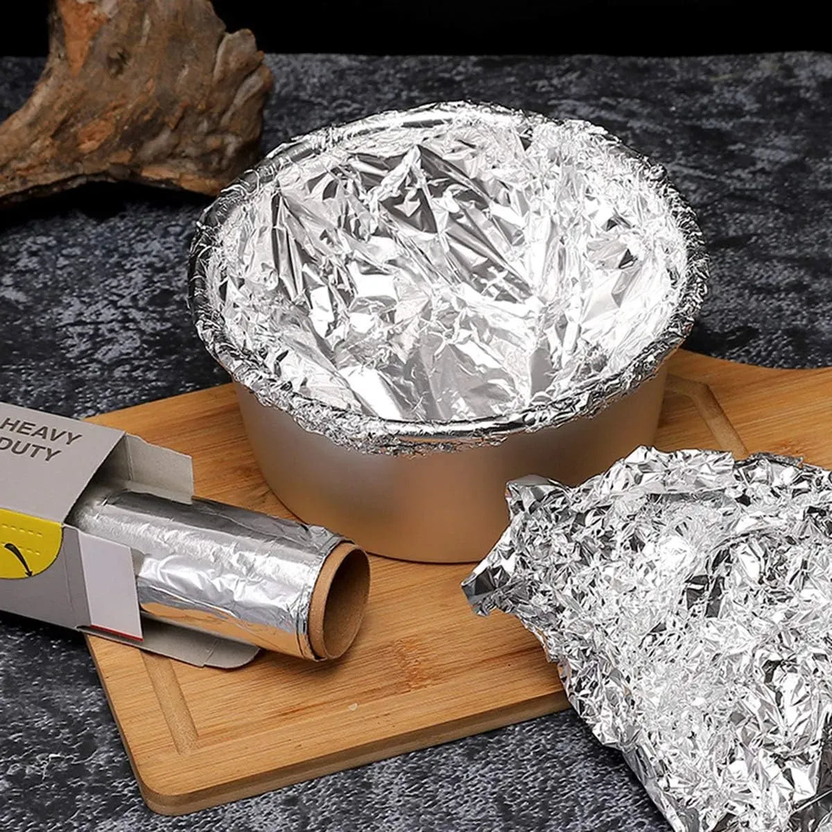 Premium Aluminium Kitchen Foil �5m x 30cm Food Wrap Roll
