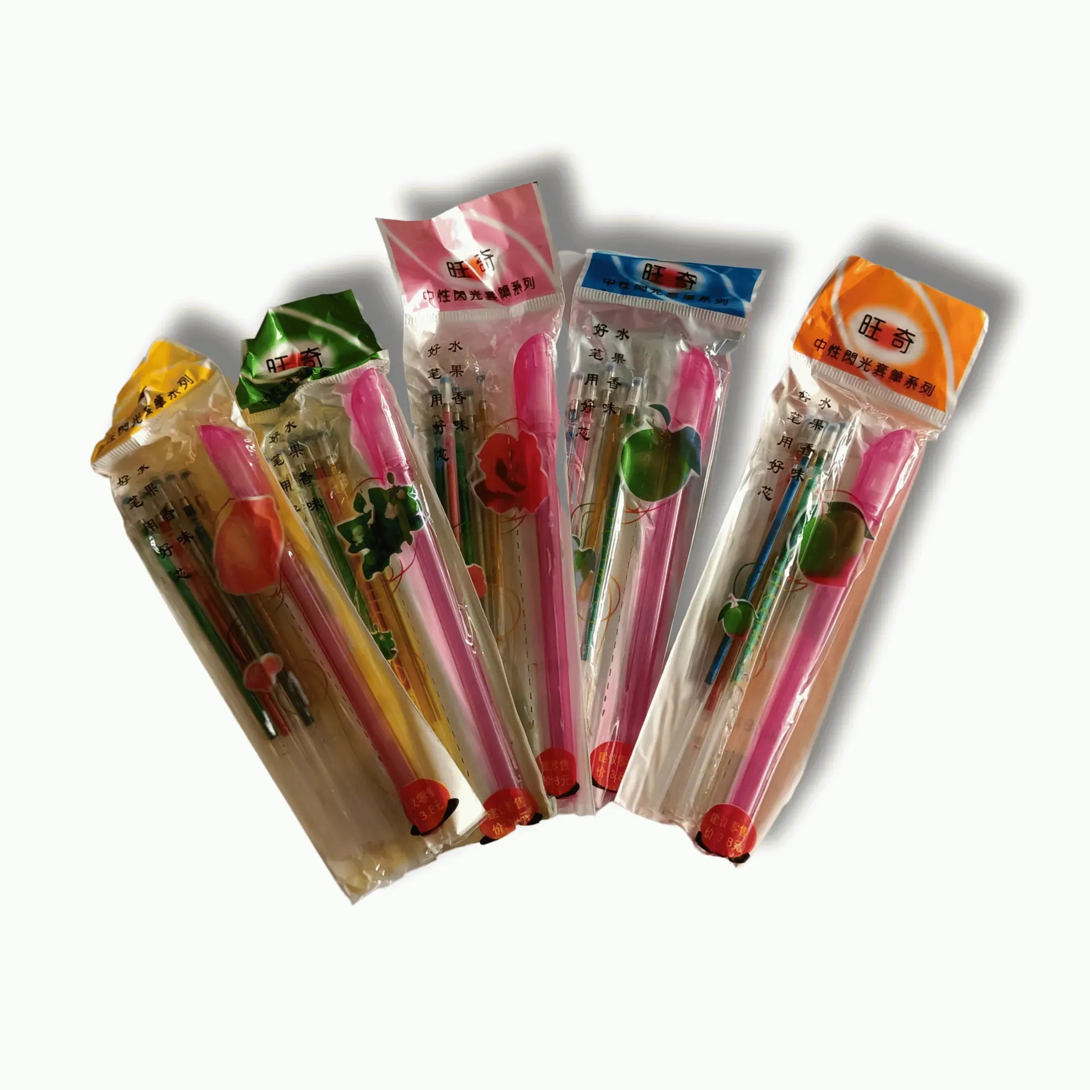 Glitter Gel Pen Refills Set
