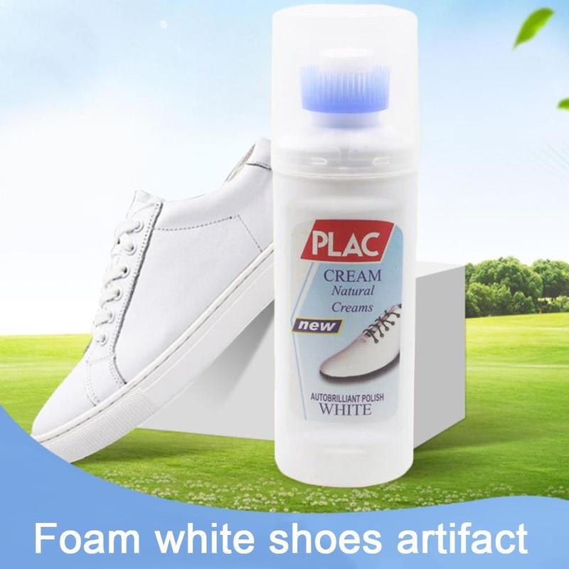 PLAC White Shoe Polish Spray �Magic Instant Cleaner for White Shoes (250ml)