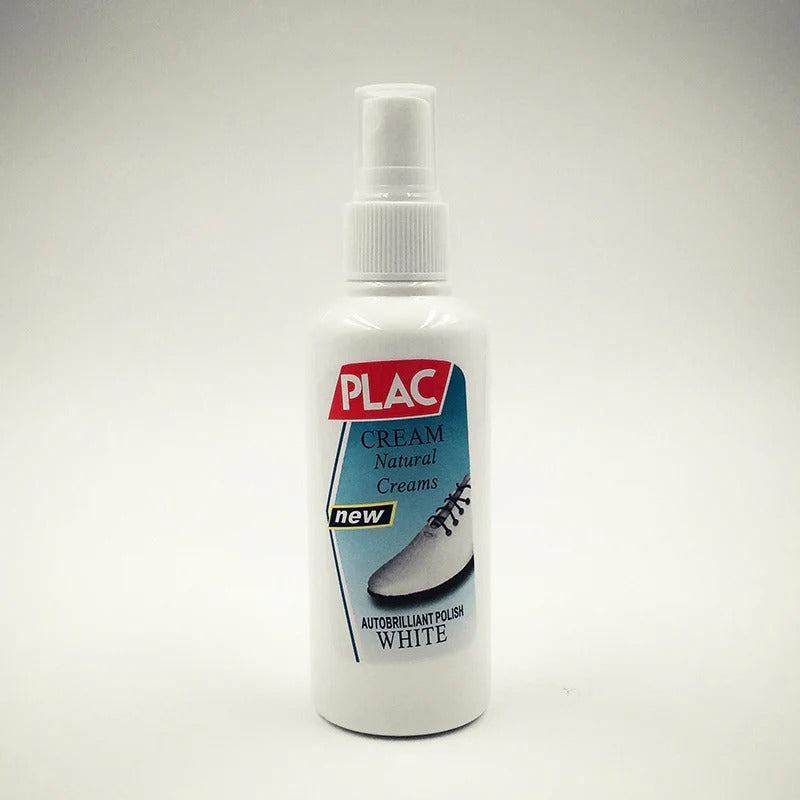 PLAC White Shoe Polish Spray �Magic Instant Cleaner for White Shoes (250ml)
