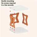 Shoe Rack High Quality - Unique X shaped Shoe Rack 5 floors - 5 Tier Shoe Rack - Without Bo - GREY