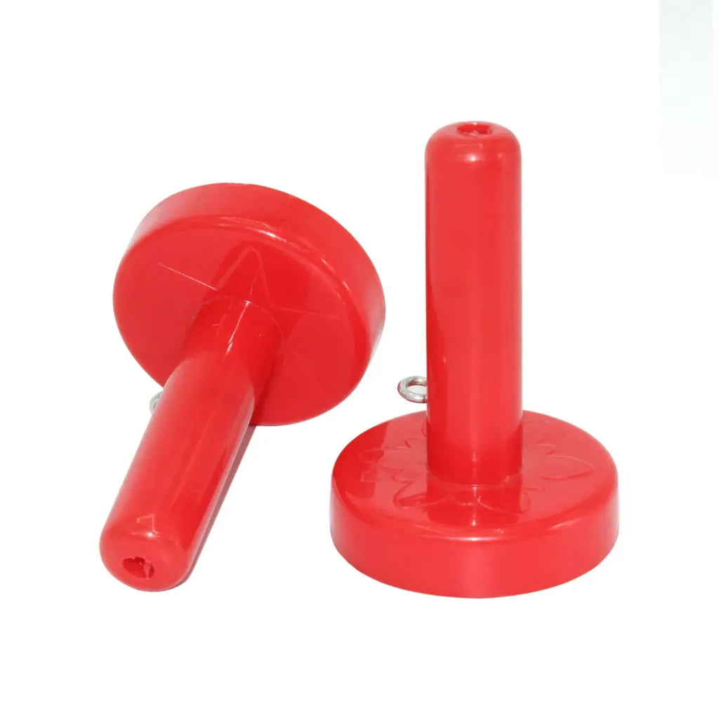 Pack of 2 Shami Kabab Makers �High-Quality Plastic Saancha for Shami Kabab &amp; Tikki �Multicolor with White Inner