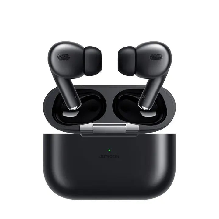 Black Pro 2 TWS Wireless Earbuds �Bluetooth 5.1, Touch Control, Noise Cancelling, with Charging Case With Dori With Cable | Airpods