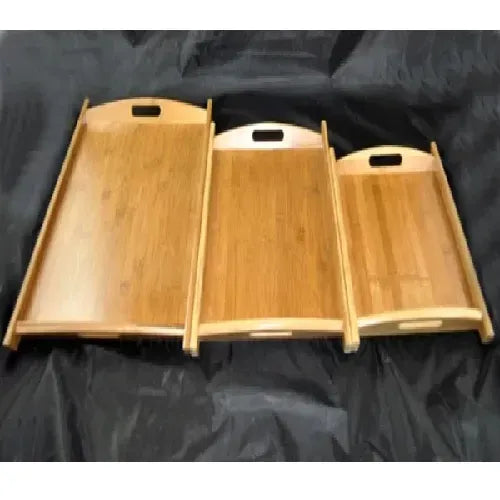 Large Wooden Serving Tray �Strong, Stylish, and Perfect for Serving Food, Drinks, and Decorating Your Home