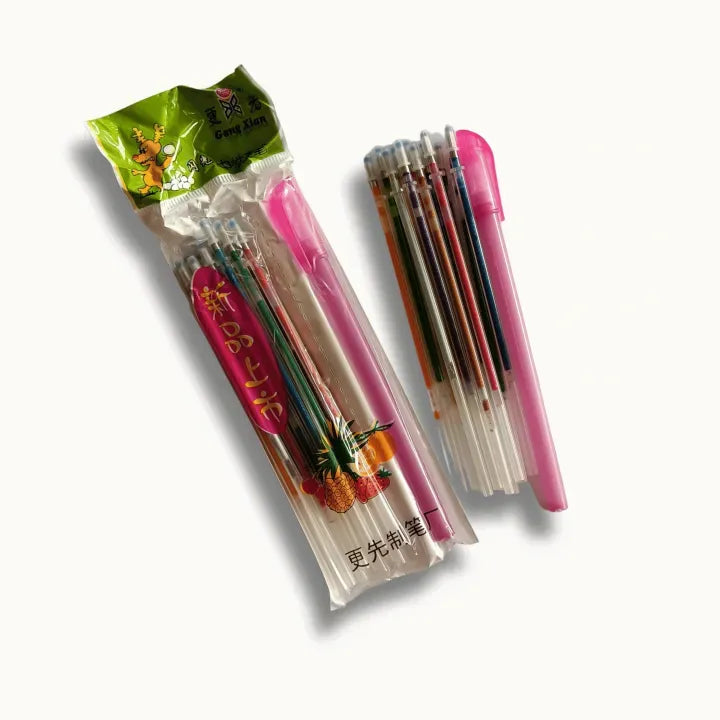 Glitter Gel Pen Refills Set