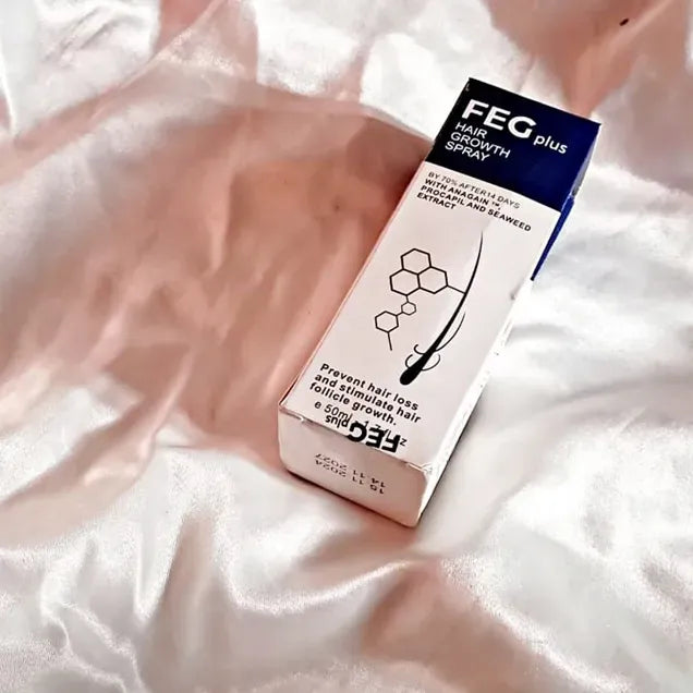 FEG Plus Hair Growth Spray �Stimulate Follicles, Reduce Hair Fall, and Encourage Thicker, Healthier Growth 60ML