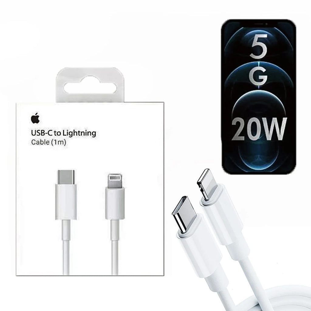 Type-C to iPhone Charging Cable �99% Original Quality with Apple Logo