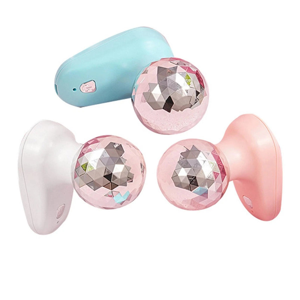 Pack Of 01 - Mini Massager �USB Rechargeable Handheld Device with 6 Vibration Levels for Muscle Relief &amp; Relaxation Random Colors