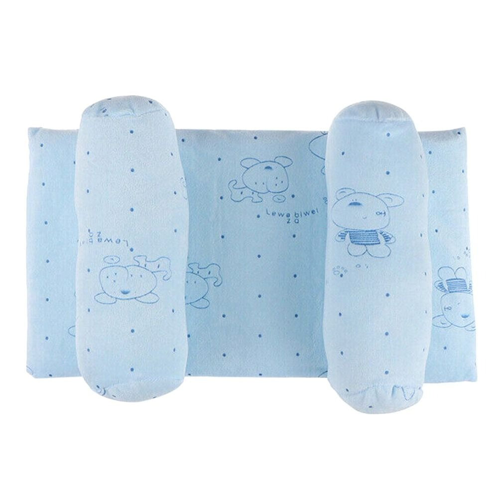 Soft Head Shaping Newborn Pillow for Flat Head Prevention, Breathable &amp; Portable Infant Cushion - Baby Head Shaping Pillow - Adjustable Newborn Baby Head Shaping Pillow ( Random Color &amp; Design ) - Without Box