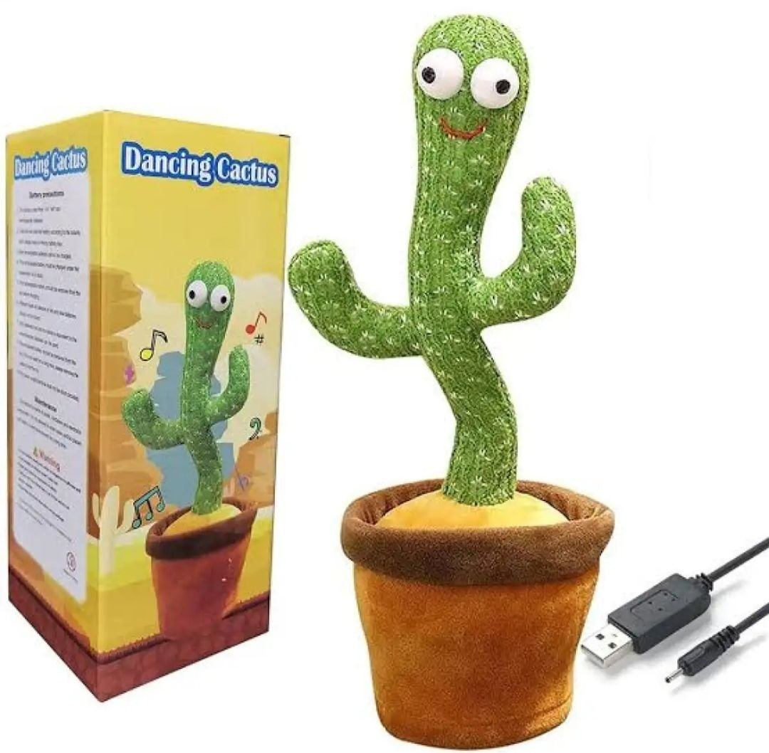 Rechargeable Cute Dancing Cactus Toy for Kids – photo 4
