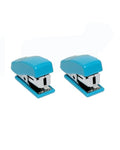 Pack of 2 Mini Staplers with Pins �Compact, Smooth, and High-Quality Office &amp; School Use (Random color)