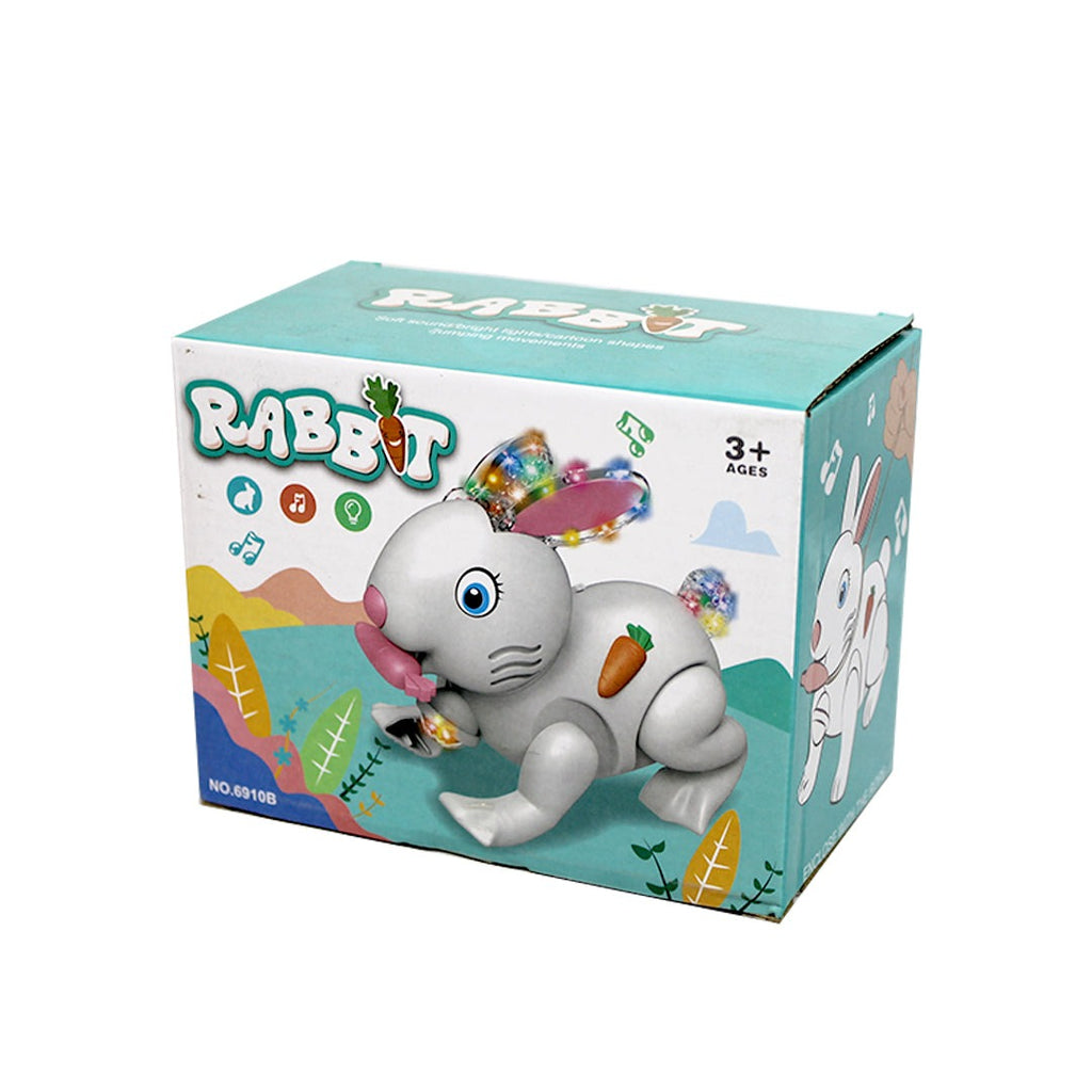 Electric Rabbit Toy for Kids �Light &amp; Sound, Educational &amp; Musical Play