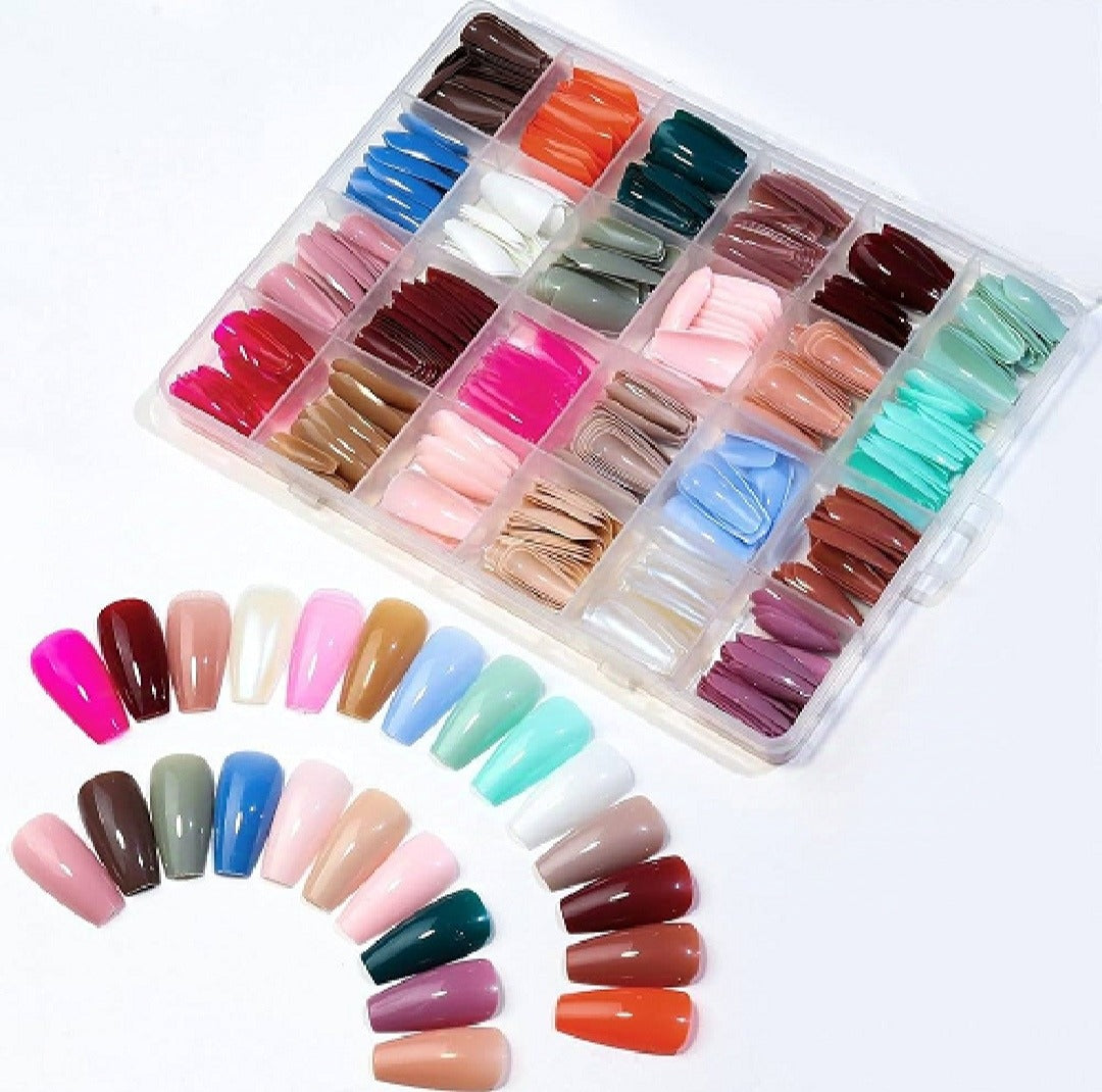 288 PCs Colorful Nails Box – photo 5
