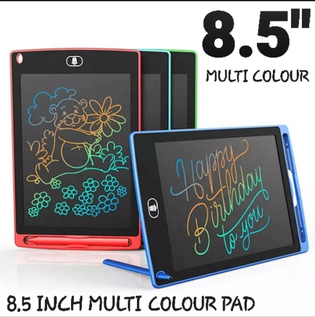 Writing LCD Drawing 8.5 Inch Multicolor Screen Tablet Available in 10inch, 12inch sizes Also - 8.5 Inch