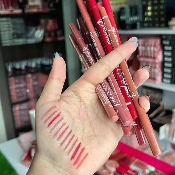 Flormar Perfect Lipliner �Long-Lasting &amp; Intense Color | Smooth Application | Pack of 12 Shades