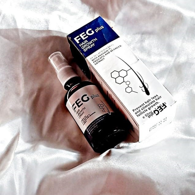 FEG Plus Hair Growth Spray �Stimulate Follicles, Reduce Hair Fall, and Encourage Thicker, Healthier Growth 60ML