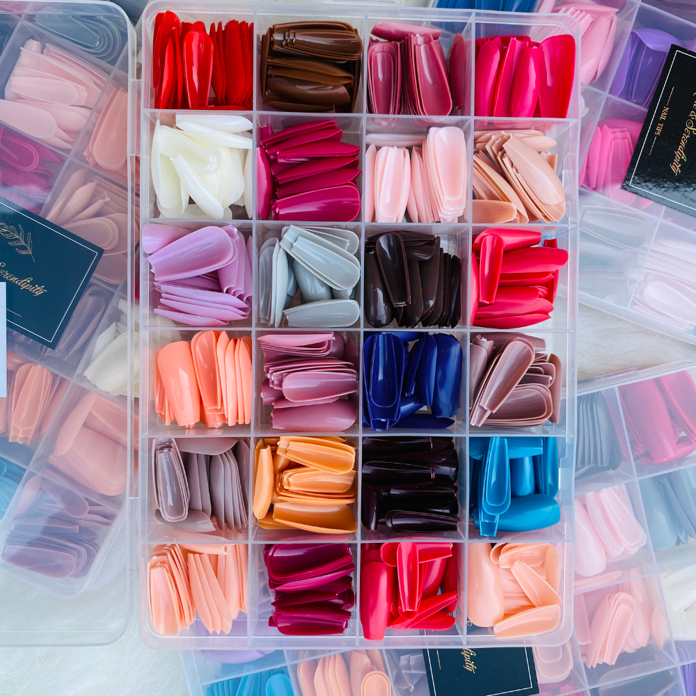 288 PCs Colorful Nails Box – photo 3