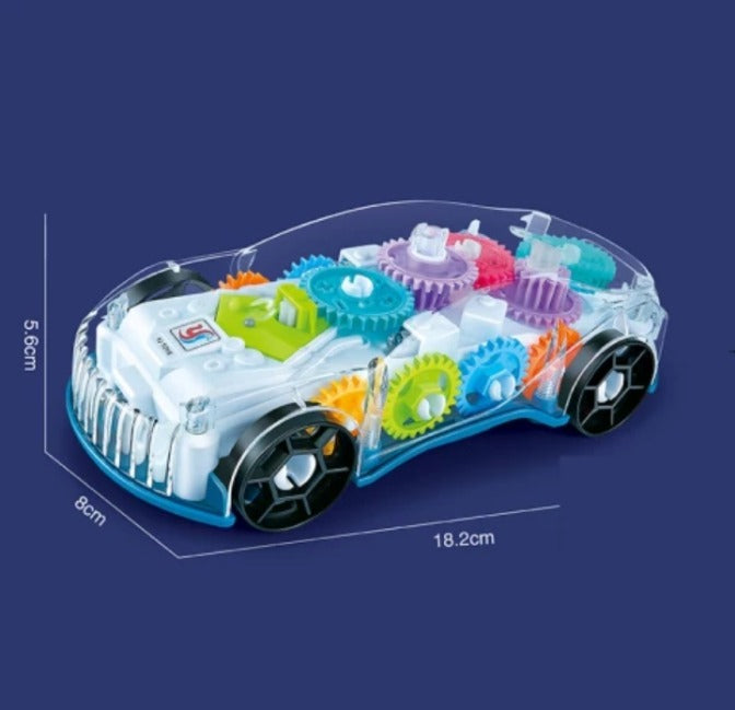360? Rotating Future Musical Car Toy with Lights �For Kids, Boys &amp; Girls