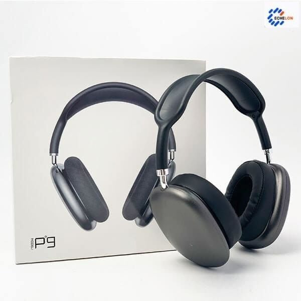 P9 Headphone - Wireless Bluetooth Headphones Adjustable Over-The-Ear Stereo Headset �P9 (Random color)