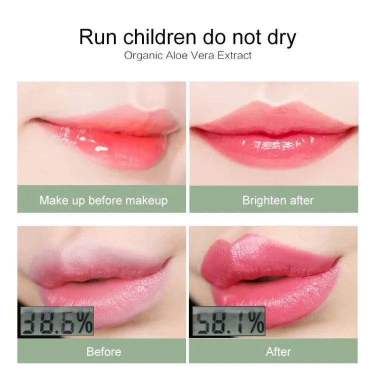 Pack Of 6 Pcs Green Color Changing Lipstick Set �Creamy Moisturizing Magic Lip Balm, Long-Lasting Hydrating Lipstick with Temperature-Sensitive Shade Shifting to Pink �Soft &amp; Smooth Lip Care Makeup Kit